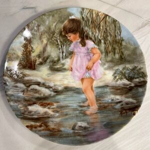 Lisa's Creek by Rusty Money Signed Collector's Plate Seems Like Yesterday #3